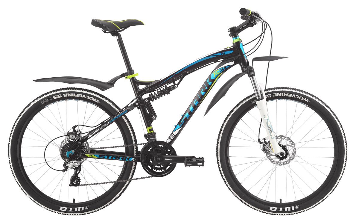 Двухподвесный велосипед 26 дюймов STARK Stinger Disc (2015)