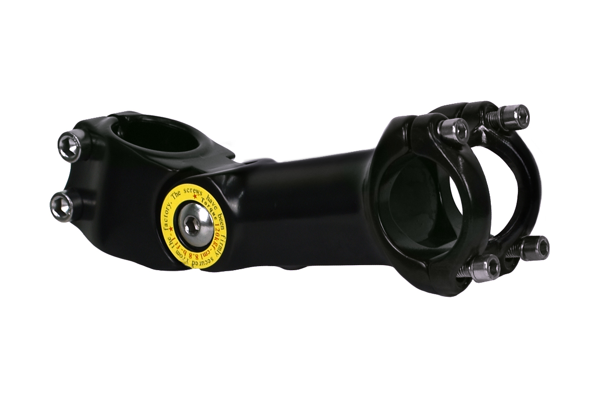 Вынос руля MODE MD-HS026,1-1\8",A-Head,L-110mm,регул-10°-50°, подъем 50мм, руль 31.8mm, алюминиевый, черный Вынос руля MODE MD-HS026,1-1\8",A-Head,L-110mm,регул-10°-50°, подъем 50мм, руль 31.8mm, алюминиевый, черный